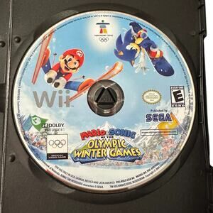 Mario & Sonic at the Winter Olympic Games - Nintendo Wii Untested